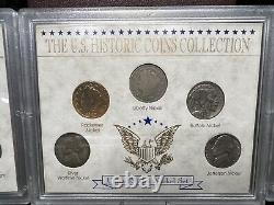 150 Years of America Most Famous Coins COMPLETE Set Silver Numismatic Coins