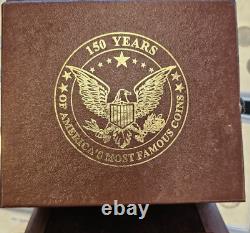 150 Years of America Most Famous Coins COMPLETE Set by American Historic Society