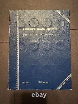 1883-1912-S D Liberty V Nickels Whitman Folder 1885 Complete Set -Priced to Sell
