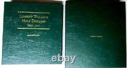 1916-1947 PDS Walking Liberty Silver Half Dollar 65-Coin Complete Set in Album