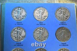 1916-1947 Walking Liberty Half 65 Coin Great Complete Set! #177