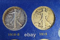 1916-1947 Walking Liberty Half 65 Coin Superior Full Date Complete Set! #49