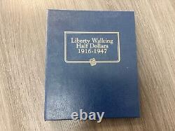 1916-1947 Walking Liberty Half Dollars Complete Set All 65 Coins Key Dates