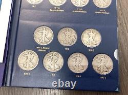 1916-1947 Walking Liberty Half Dollars Complete Set All 65 Coins Key Dates