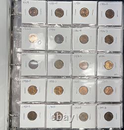 1934-2009 PDS Uncirculated Lincoln Wheat + Memorial Penny Complete 185 Coin Set