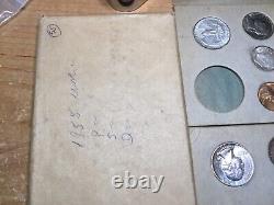 1955-U. S. Mint Uncirculated PDS Complete Set with22 Coins OGP-081622-0086