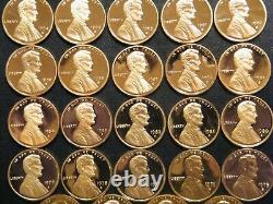 195967 P 682023 S Lincoln Penny Choice Gem Proof Run 68 Coin Complete Set US