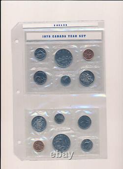 1961 1994 Canada Proof Like Coin Collection, Complete Set