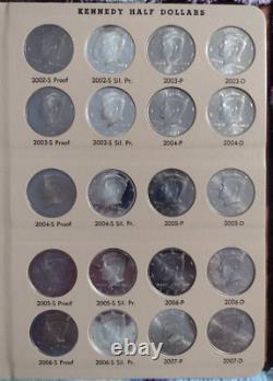 1964 2021 Complete 195-coin Kennedy Half Dollar Set In Dansco Album #7849
