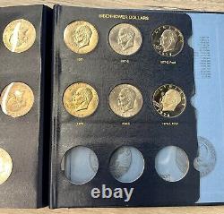 1971-1978 Eisenhower Complete set (32)Coins In Dansco Book Includes proofs