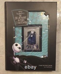 1oz Silver 999.9 Disney The Nightmare Before Christmas 2021 Complete 4 Set