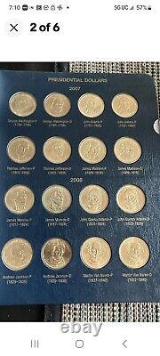 2007-2016 Presidential Dollar $1 P&D 80 Coin Complete Set LAST ONE ALMOST GONE