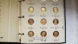 2007 2016 Presidential Dollar Proof Coin Complete 39 Coin Set
