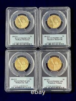 2007-2016 S Presidential $1 PCGS 69 COMPLETE 39 Coin Proof Dollar Set