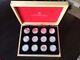 2013 Oh Canada $10 Complete 12 Silver Coin Set With Coa-wooden Box+12 Shell Box