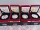 2014 The Bison 4 X 1oz Silver Proof Coins Complete Set $20 Canada Rcm