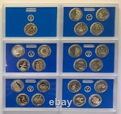 2018, 2019, 2020 2023 S 21 Coin COMPLETE (to date) Proof Innovation Dollar Set