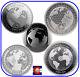 2020-2023 Tokelau/niue Terra 1oz Silver Bu Coins & 2018 Medal (5) Complete Set