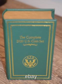 2020 The Complete 2020 U. S. Coin Set in Book Album