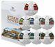 2022 Steam Power Train 50c Coin Complete Set Of 7 Steam Train Coins With Folder
