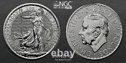 2023/22 Silver Britannia Succession Complete Set 4 NGC cert. Coins