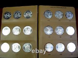36 Coin Complete Set Silver American Eagle S In Dansco United States Dollars Unc