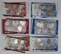 COMPLETE SET OF 24 All Years 1999-2010 P&D United States Mint Sets 284 Coins
