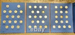 Complete 1946-1964 Silver Dime Set Whitman Coin Folder With 50 Coins 3.57ozt