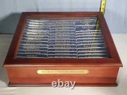 Complete (40 Sets) Presidential Dollar Collection P+D+S UNC, Display Case