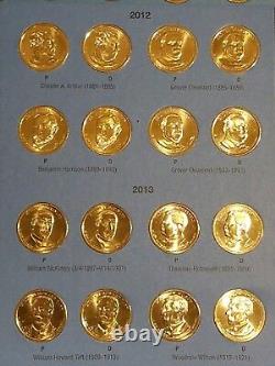 Complete 78 Coin Set (P&D) 2007-2016 Presidential Gold Dollars Washington-Reagan