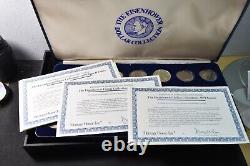 Complete Eisenhower Dollar Set-21 Coins-unc And Proof-heritage House Compilation