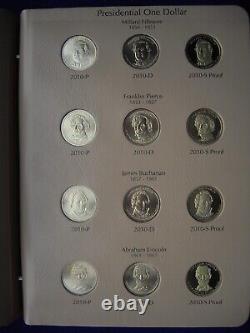 Complete Set -119 Coin 2007-2020 PDS Presidential $1 -Dansco 8184/85 -Ships Free