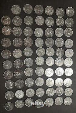 Complete Set Of 69 Book 100 Years Of Wonder Walt Disney World Medallion Coins