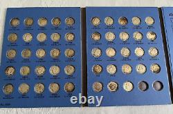Complete Set of Roosevelt Dimes 1946 1964 48 Coins in Whitman Folder