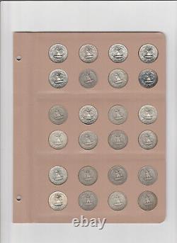 Complete Washington Quarter 186 Coin Set 1932-1998 HIGH GRADE withProofs DANSCO
