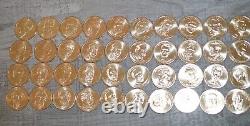 Complete set of Presidential DOLLARS 40 coins 2007-2016 + George HW Bush