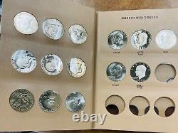 Dansco Eisenhower Dollars Complete set 32 Coins most bright white BU & Proof