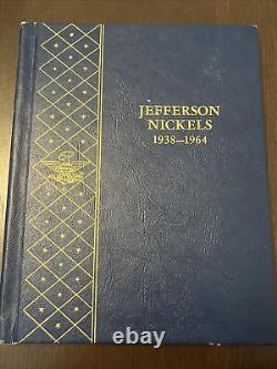 JEFFERSON NICKEL COMPLETE SET. 1938-1964. 71 Coins