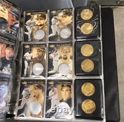 Limited Edition 1997 Pinnacle Mint Collection COMPLETE SET Rare COIN +Cards