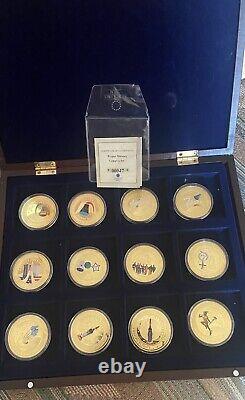 Project Mercury NASA Complete Commemorative Coin Set Collection