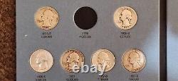 Silver Washington Quarter Set 1932-1964 partially complete 43 Total Coins
