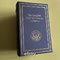 The Complete 2022 U. S. Coin Set Annual U. S. Coin Set