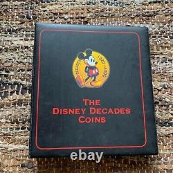 The Disney Decades Coins 55 Coin & Book Album Complete Set
