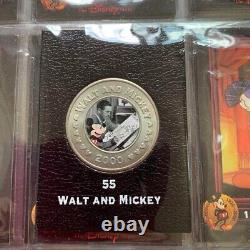 The Disney Decades Coins 55 Coin & Book Album Complete Set