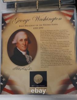 The U. S. Presidents $1 Coin Collection PSC 2-Album Set Complete