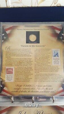 The United States Presidents Coin Collection Volume I 22 sheets, complete set 1