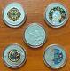Ukraine Complete Set Of 5 Coins 5 Hryven 2013 2024 National Ornament Unc