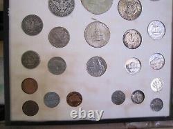 United States 20th Century Type Coins Complete Set Frame Very Good Condition