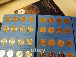 Volume 1 Complete Set X2 (P&D & A&B) 2007-2011 Presidential Gold Dollar 80 Coins