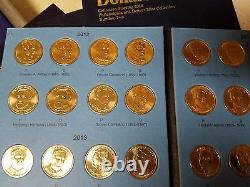 Volume 2 Complete Set X2 (P&D & A&B) 2012-2016 Presidential Gold Dollar 76 Coins